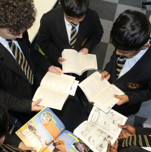 Year 7 and 8 Students Receive Their Book Buzz Choices!